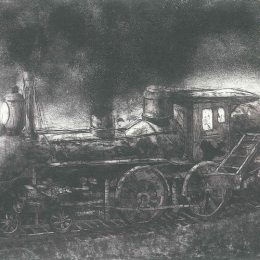 Old-fashioned train